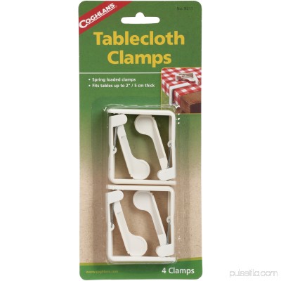 Coghlan's® Tablecloth Clamps 4 ct Carded Pack 554213580